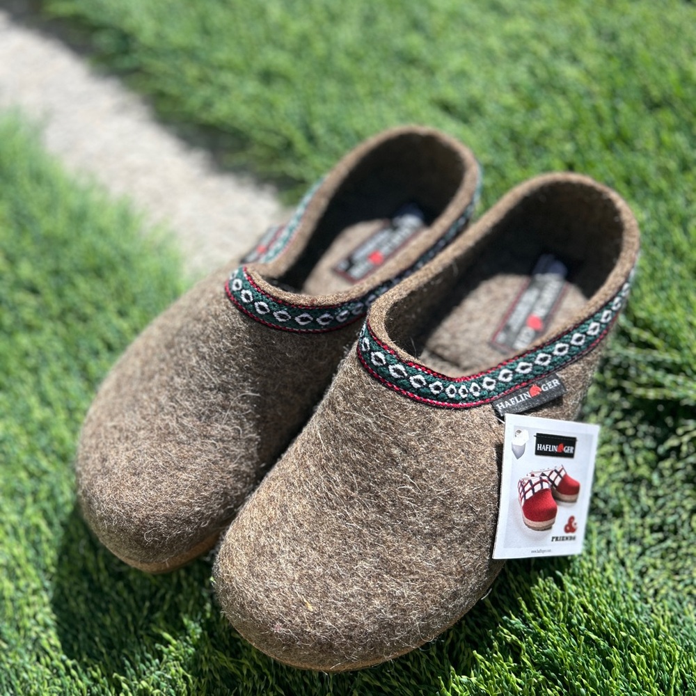 Haflinger Classic Grizzly Clogs in Earth Tone - Picture 3 of 3